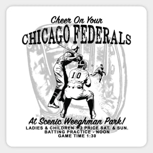 Chicago Federals Magnet